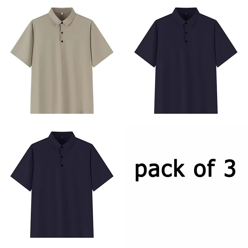 Polo Shirts Men Short Sleeve Polos Big Size 5XL 6XL 7XL 110-175Kg Loose Shirt Oversized Tops plus Size Men Clothing