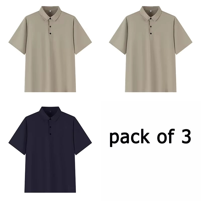 Polo Shirts Men Short Sleeve Polos Big Size 5XL 6XL 7XL 110-175Kg Loose Shirt Oversized Tops plus Size Men Clothing