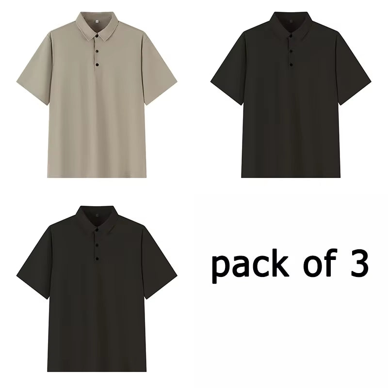 Polo Shirts Men Short Sleeve Polos Big Size 5XL 6XL 7XL 110-175Kg Loose Shirt Oversized Tops plus Size Men Clothing
